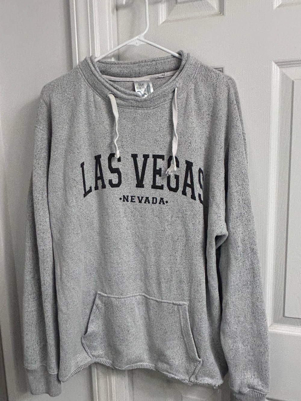 Esy Surf Co, Las Vegas, Medium, Light Gray, Sweater/Mock Hoodie